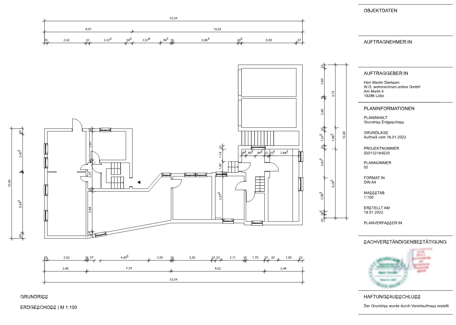 Grundriss erstellen