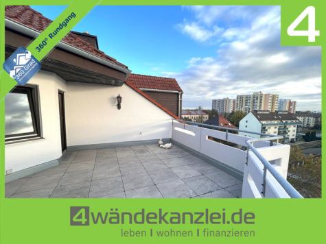 Toller Grundriss, toller Ausblick !!, 67227 Frankenthal (Pfalz), Dachgeschosswohnung