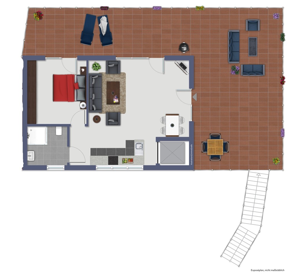 Grundriss Bungalow