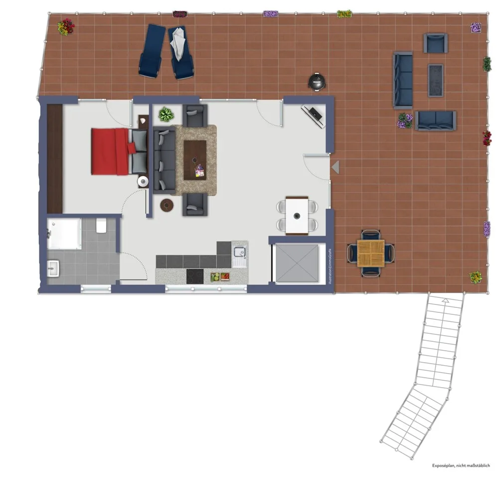Grundriss Bungalow