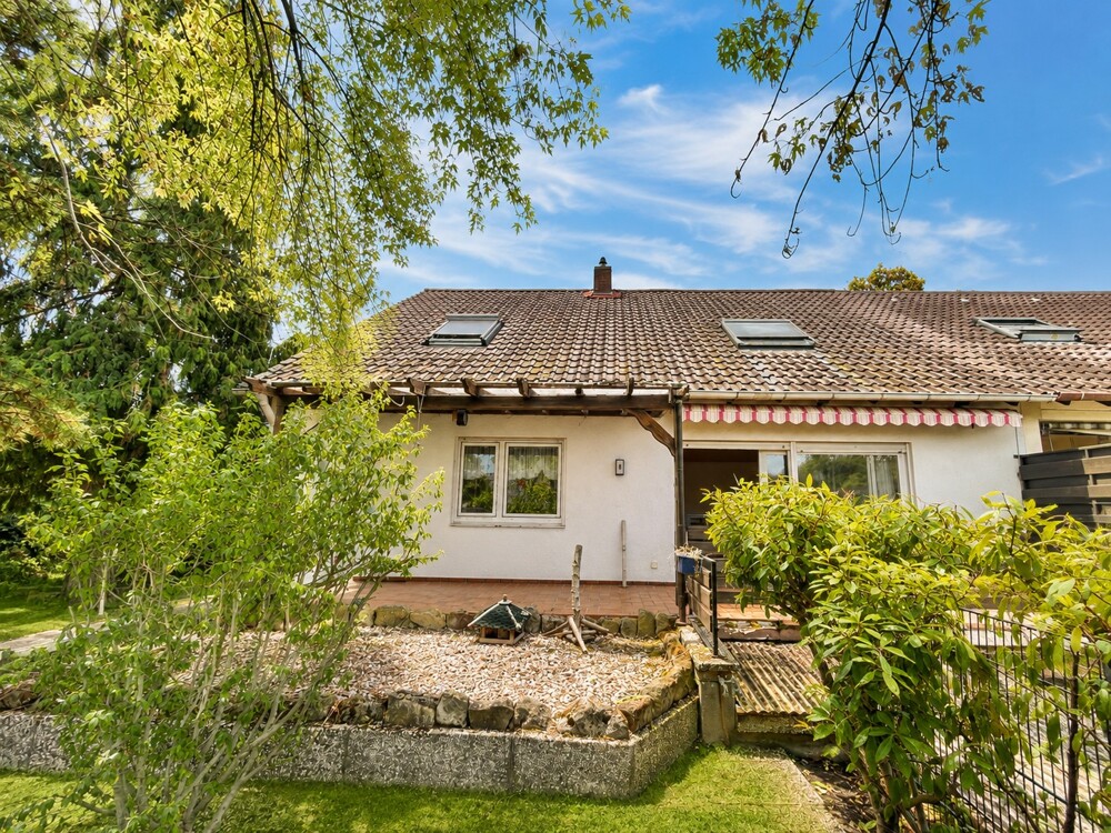 Blick auf die Terrassenseite