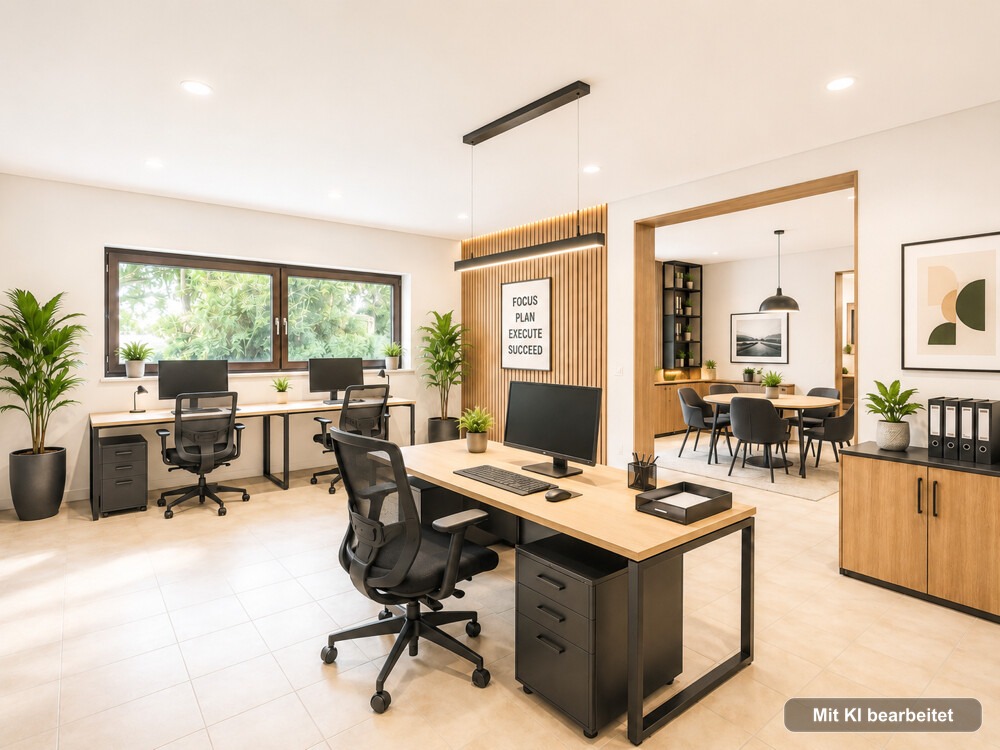 KI Foto- UG als Büro