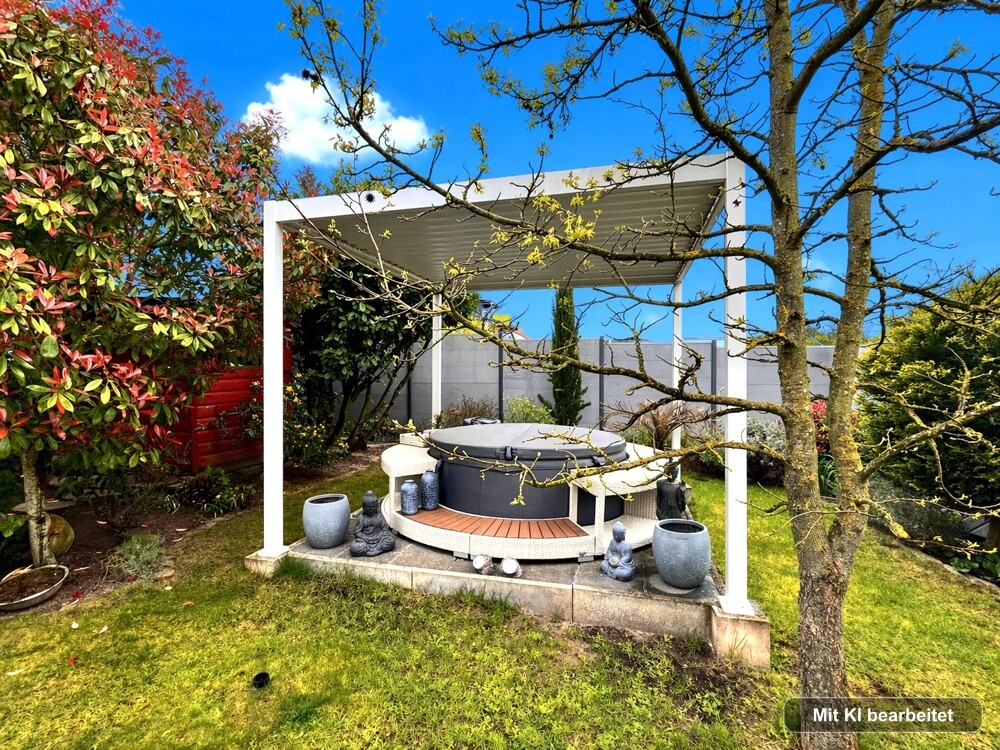 Zuerst- Gartenumschau mit Spa
