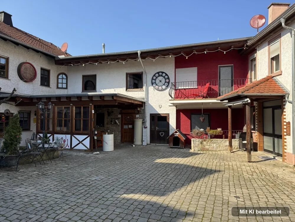Zugang zum Woifässje und Wohnhaus