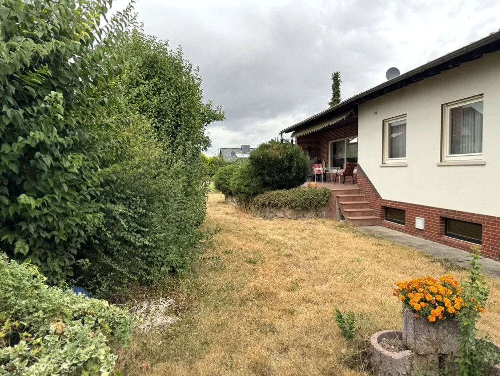 Blick auf die Terrasse