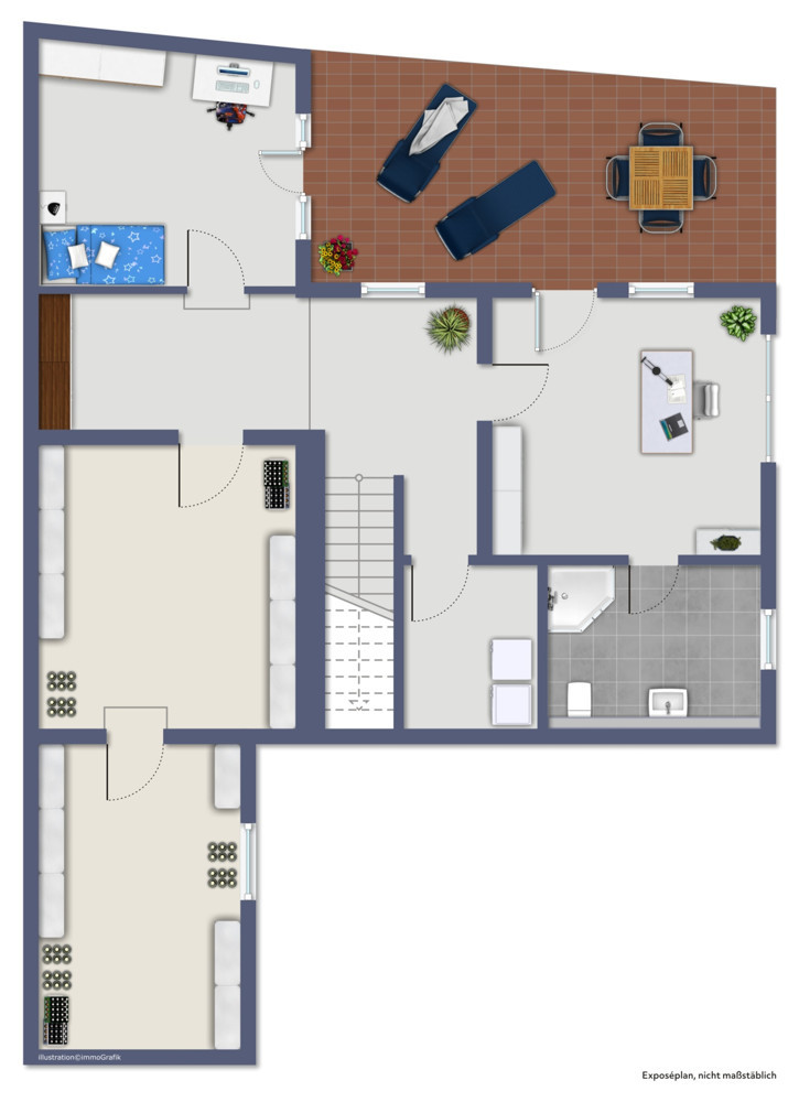 Wohnhaus Untergeschoss