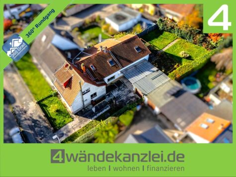 Großes Grundstück, viel Potential, 68239 Mannheim / Seckenheim, Doppelhaushälfte