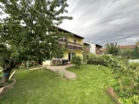Blick aufs Haus