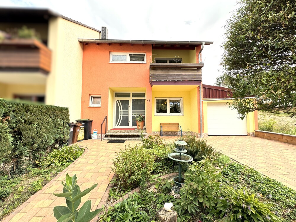 Blick aufs Haus