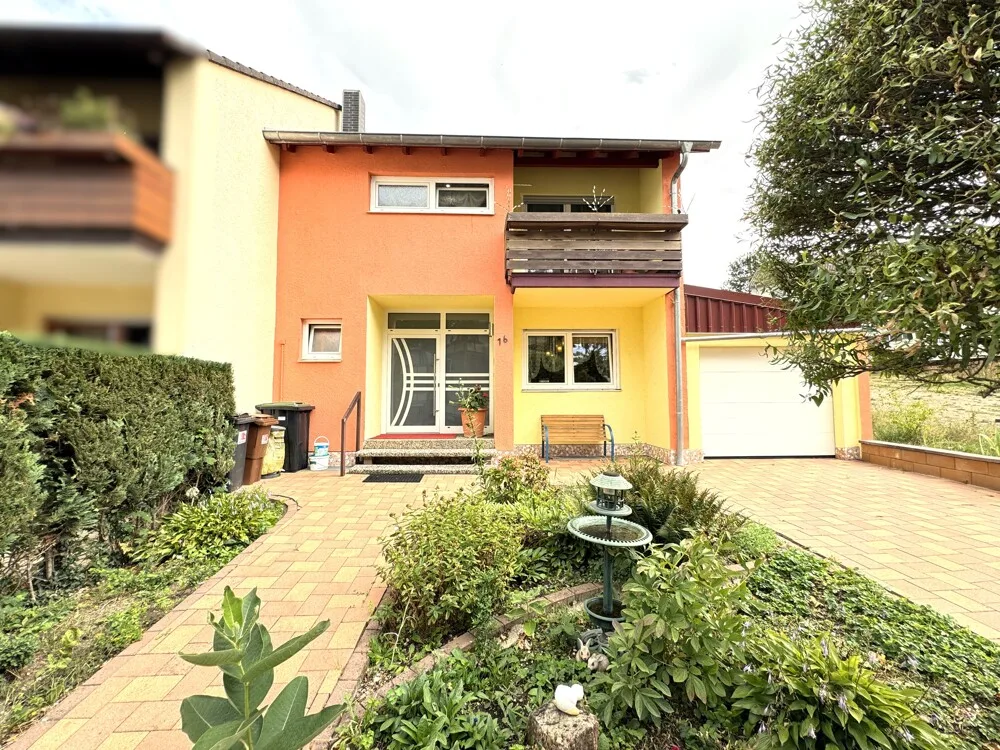 Blick aufs Haus