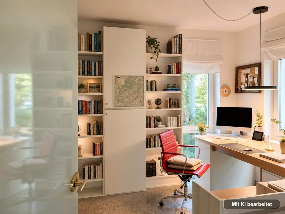 Büro mit KI bearbeitet