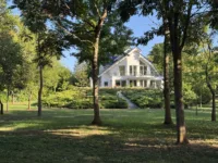Blick aus dem Garten
