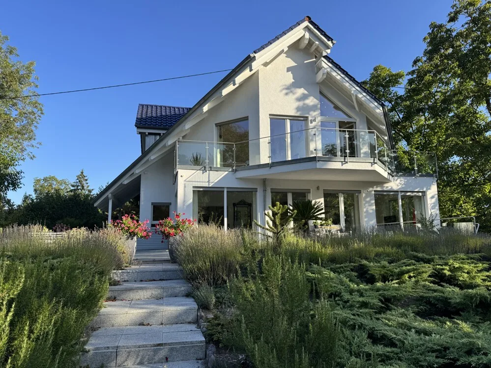 Blick auf das Haus