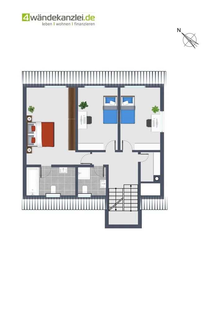 Wohnhaus Dachgeschoss
