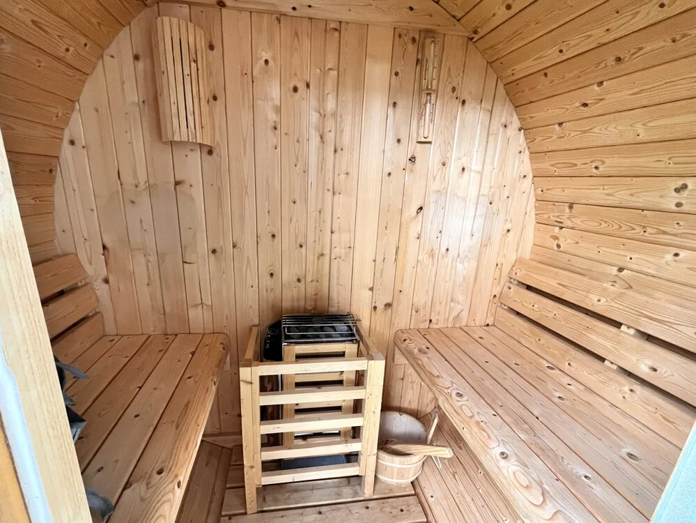 ... eigene Sauna