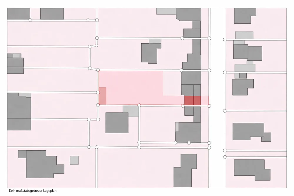 Visualisierter Lageplan