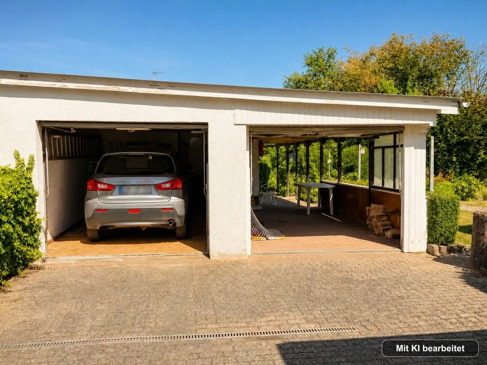 Garage und Carport