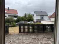 Blick auf die Terrasse
