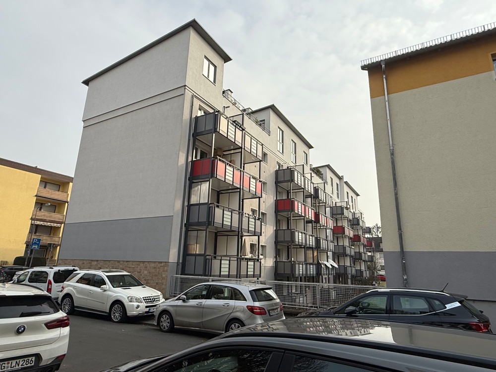 Rückansicht, Balkone