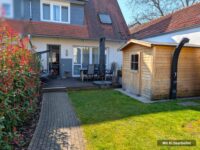 Terrasse mit Sauna