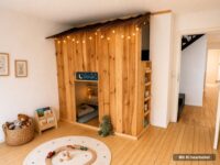 Kinderzimmer möbeliert - KI-Darstellung