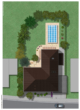 Lageplan - Exklusiver Bungalow mit Gartenidylle und Einliegerwohnung!