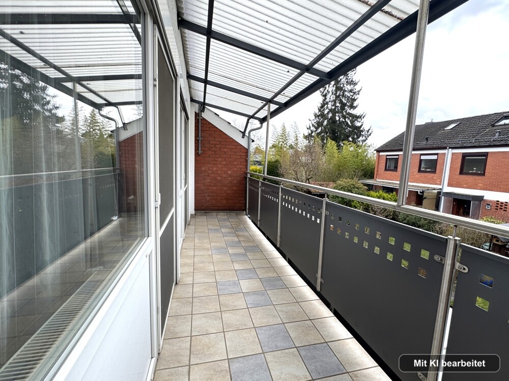 Balkon im Obergeschoss
