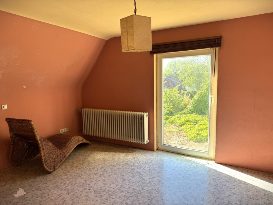... und Schlafzimmer oben