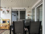 Überdachte Terrasse DG Wohnung - Stilvoll. Zeitlos. Einzigartig.