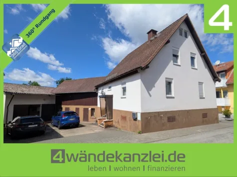 Hofanwesen mit Potenzial, 64753 Böllstein, Einfamilienhaus