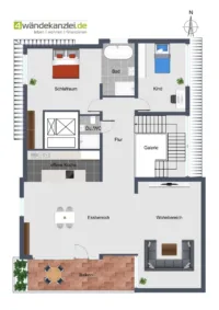 Grundriss oben