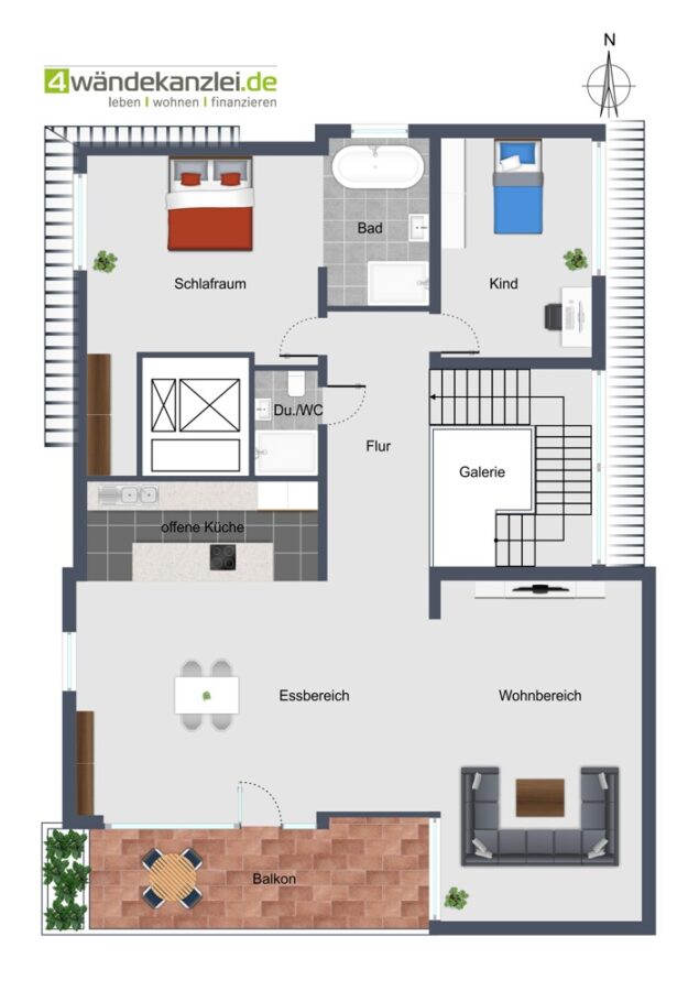 Grundriss oben