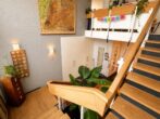 Treppe in die obere Etage
