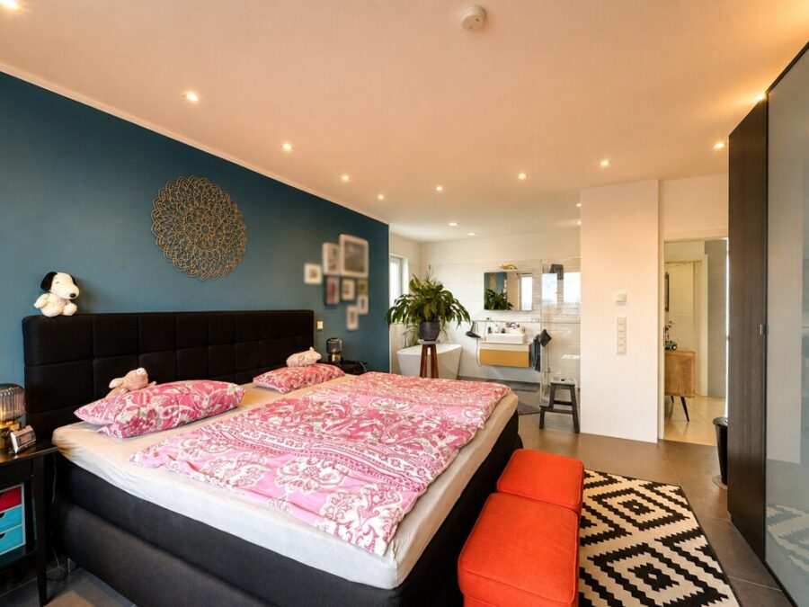 Schlafzimmer mit eigenem Bad