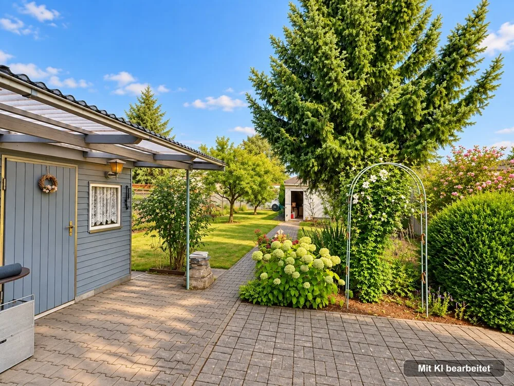 Blick in den Garten
