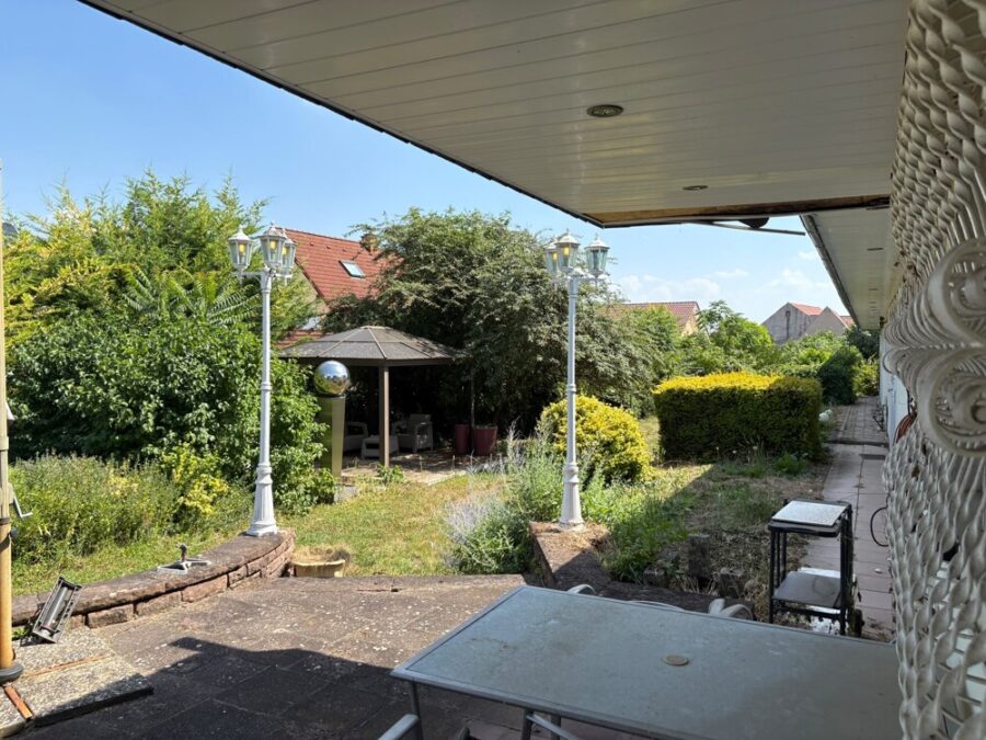 Blick in den Garten