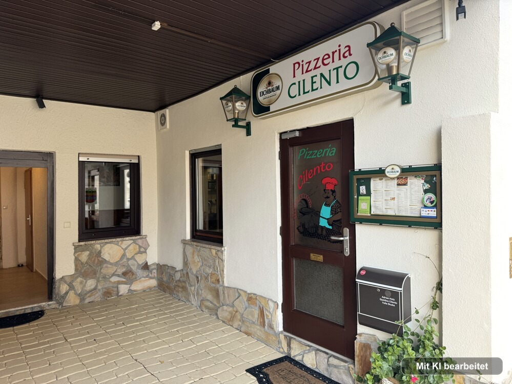 Eingang Gewerbe - Pizzeria