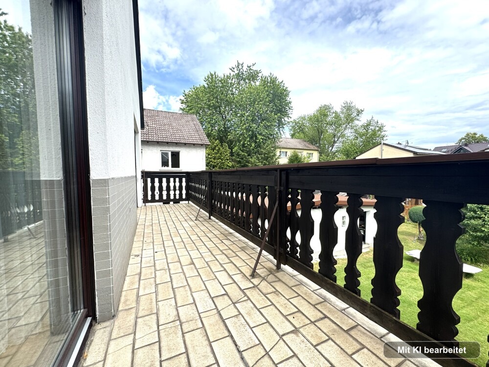 Großer Balkon