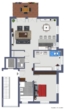 Grundriss - Ihre 5-Sterne Wohnung.