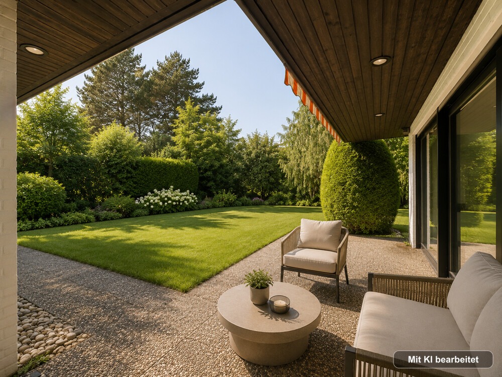 Garten - KI gestaged