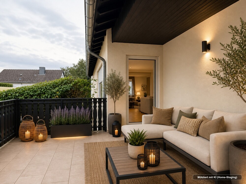 Terrasse mit KI bearbeitet