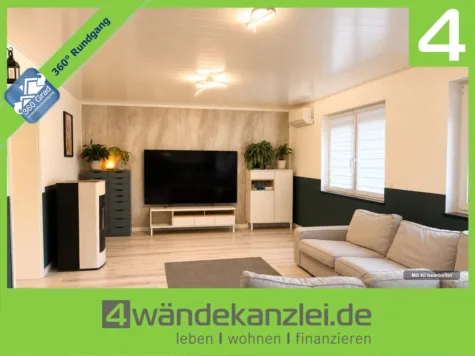 266 m² modernes Familienleben! Kernsaniert, klimatisiert & hochwertig ausgestattet!, 67117 Limburgerhof, Einfamilienhaus