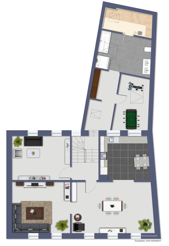 Grundriss Haus OG