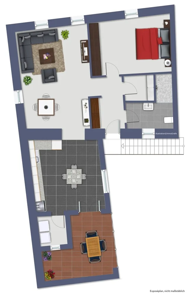 Grundriss Wohnung